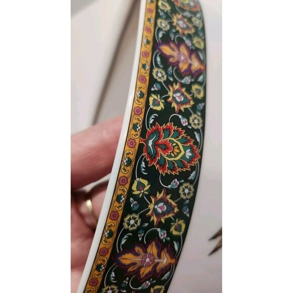 Vtg PT Tirschenreuth Bavaria Cavallo Oval Vase/Planter Man on Horse with Dog - Picture 11 of 14